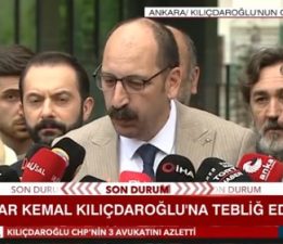CHP Genel Başkanı Kemal Kılıçdaroğlu’nun basın danışmanı Atakan Sönmez açıklamalarda bulundu