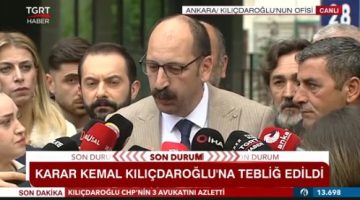 CHP Genel Başkanı Kemal Kılıçdaroğlu’nun basın danışmanı Atakan Sönmez açıklamalarda bulundu