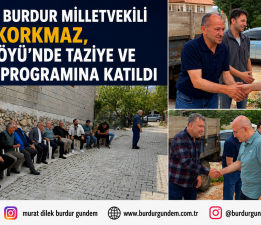Milletvekili Adem Korkmaz’dan Yazır Köyü’nde Taziye ve Mevlüt Programı Ziyareti