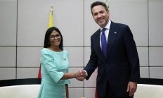 Bakan Bayraktar, Venezuela Geçici Devlet Başkanı Rodriguez ile görüştü