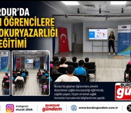 Burdur’da Göçmen Öğrencilere Sağlık Okuryazarlığı Eğitimi