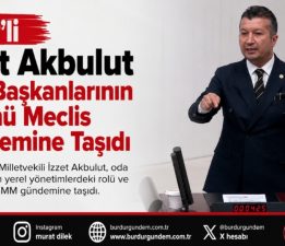 İzzet Akbulut: “Oda Başkanlığı Aidat Tahsilatı Değildir”